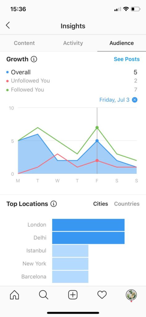 instagram audience insights